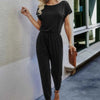 Anywhere Attire Slant Shoulder Jumpsuit