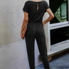 Anywhere Attire Slant Shoulder Jumpsuit