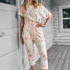 Don’t Overthink It Tie Dye One Shoulder Jumpsuit