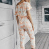 Don’t Overthink It Tie Dye One Shoulder Jumpsuit