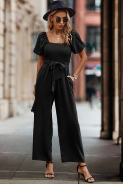 Slayer Fit  Belted Jumpsuit