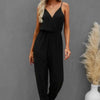 Just Throw It On Floral Knot Side Cami Jumpsuit