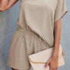 Laid Back One Shoulder High Waist Romper