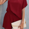 Laid Back One Shoulder High Waist Romper