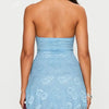 A Night in Paris Enola Lace Halter Mini Dress - Lustreve