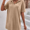 Johnny Collar Short Sleeve Polo Dress