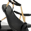 Chain Round Sandals