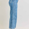 Judy Blue High Rise Ankle Wide Leg Jeans