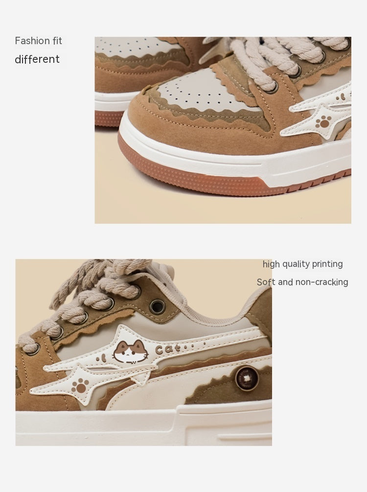 Retro Edge Sport Sneakers"