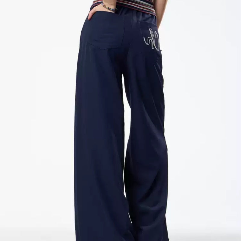 Elegant Office Chic Wide-Leg Trousers