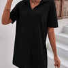 Johnny Collar Short Sleeve Polo Dress