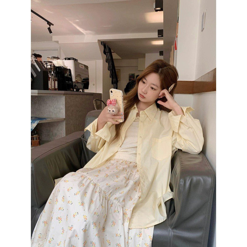 Sweet Bloom Ruffle Maxi Skirt