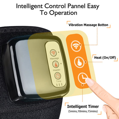 Electric Infrared Heating Knee Massager Wrap - Elbow Joint Therapy Machine for Pain Relief