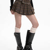Darling Pleated Mini  Skirt