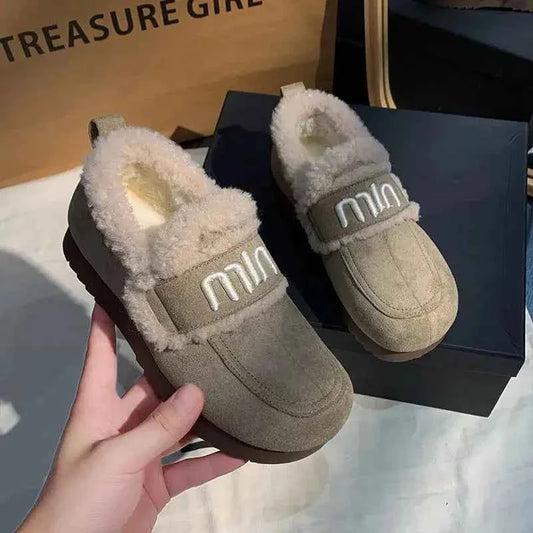 FurSuede Flats"