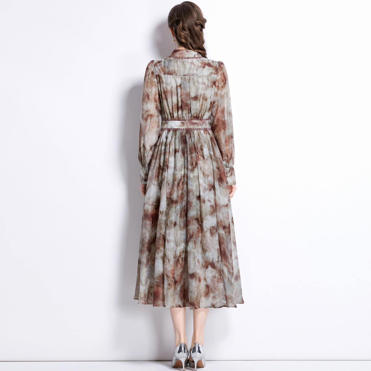 Sunset Sketch Maxi Dress