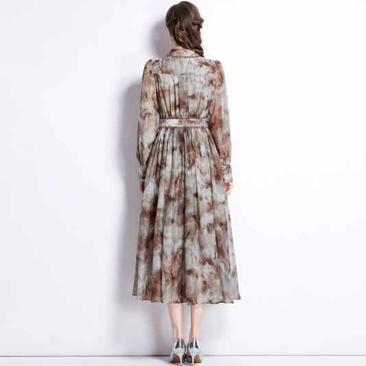 Sunset Sketch Maxi Dress