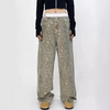Leopard Legacy Line Wide-Leg Pants