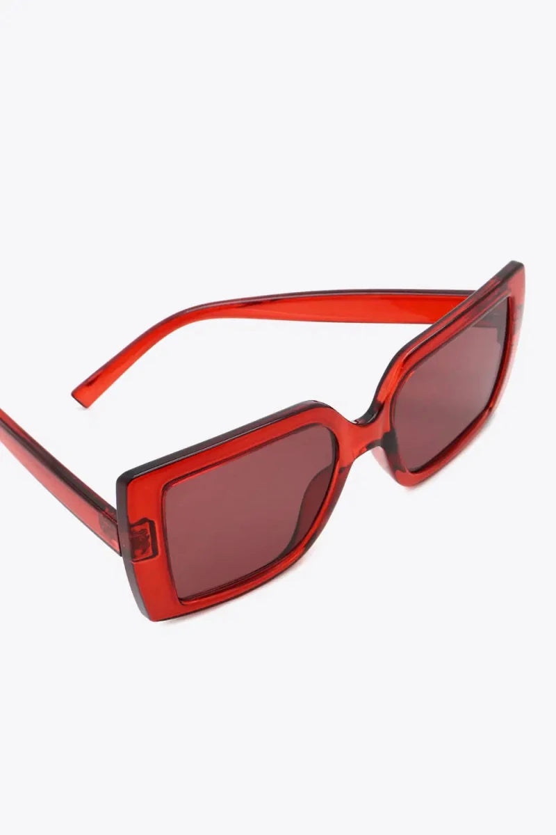 Acetate Lens Square Sunglasses - Lustreve