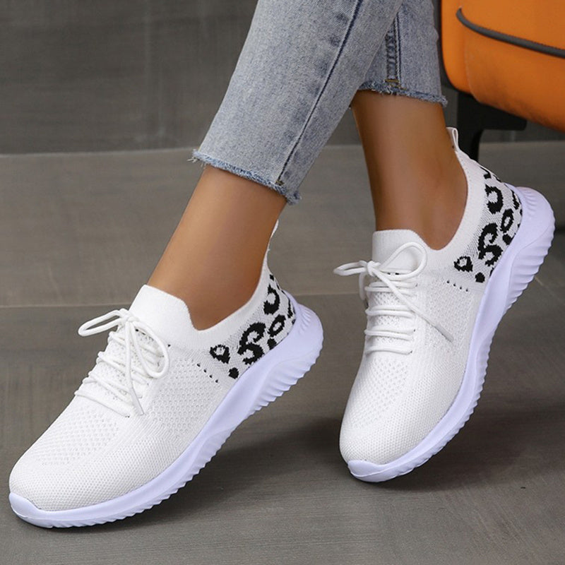 LeopardLace Sneakers"