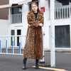 Alexa Faux Fur Leopard Print Coat