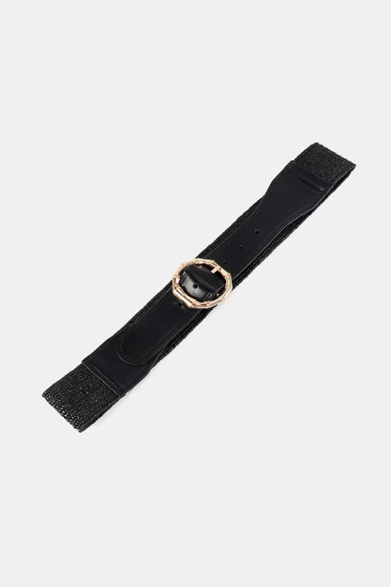 Alloy Buckle Braided Belt - Lustreve