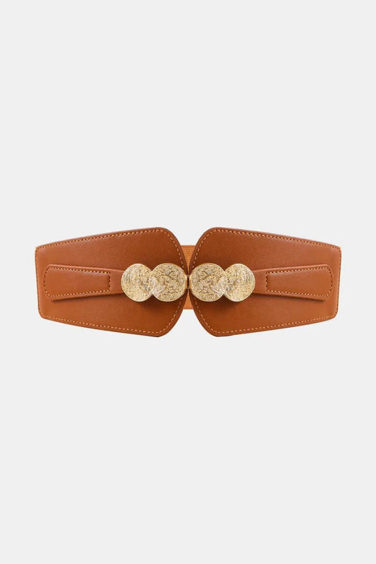 Alloy Buckle Elastic Belt - Lustreve