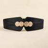 Alloy Buckle Elastic Belt - Lustreve