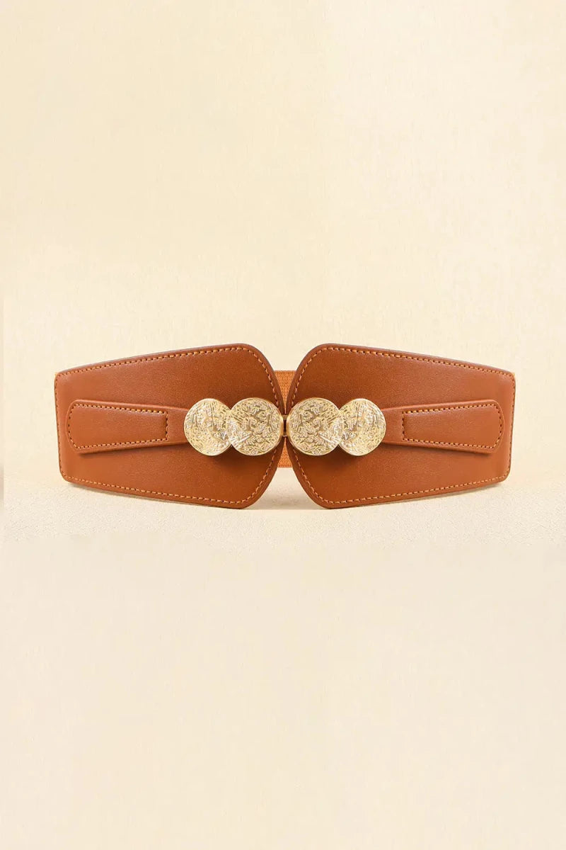 Alloy Buckle Elastic Belt - Lustreve