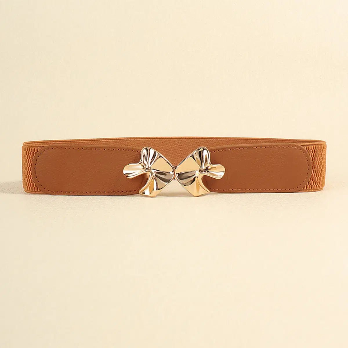 Alloy Buckle Elastic Belt - Lustreve