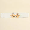 Alloy Buckle Elastic Belt - Lustreve