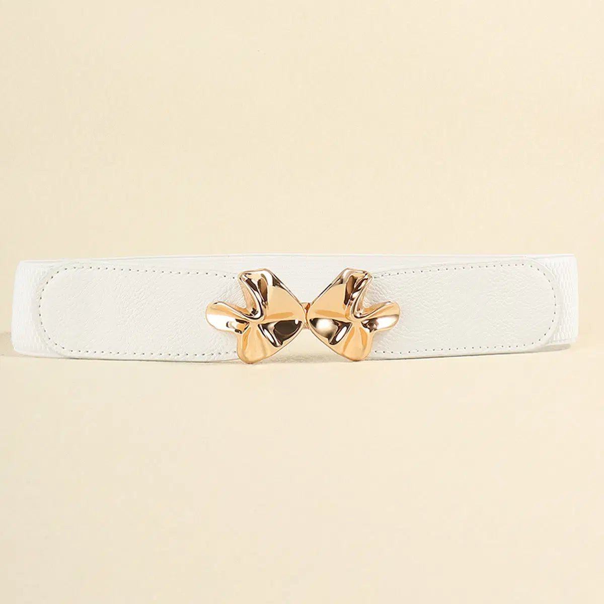 Alloy Buckle Elastic Belt - Lustreve