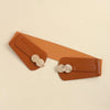 Alloy Buckle Elastic Belt - Lustreve