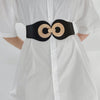 Alloy Buckle Elastic PU Belt - Lustreve