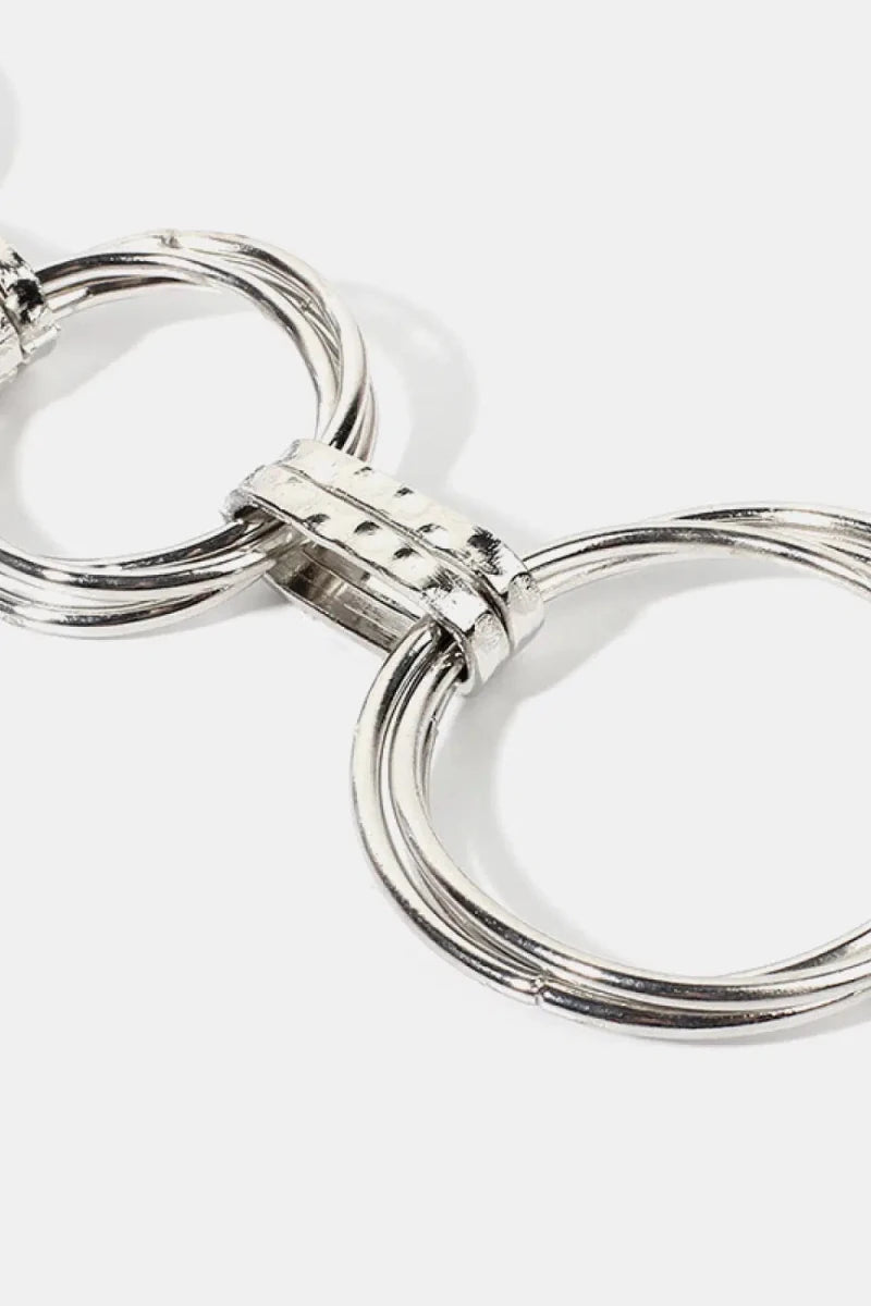 Alloy Chain Circle Shape Belt - Lustreve