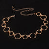 Alloy Chain Circle Shape Belt - Lustreve