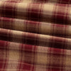 Apple Cider Mood Plaid Ruffle Shirt Mini Dress - Lustreve