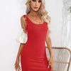 Aurelia Scoop Neck Sleeveless Bodycon Dress - Lustreve