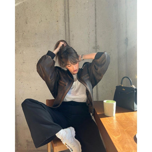 Get Your Karmal Leather Jacket Coat