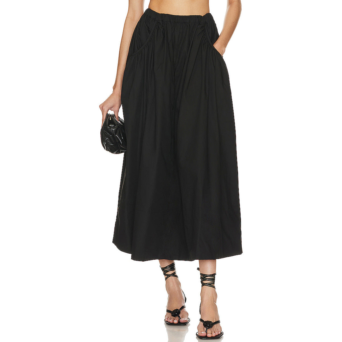 Jennifer  A-Line Midi Skirt