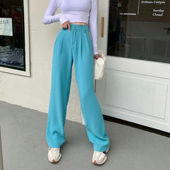 Mia Wide-Leg Tailored Pants