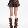 Gianna Faux Leather  Skirt