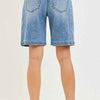 RISEN 2-Button Slouchy Jorts with Pockets