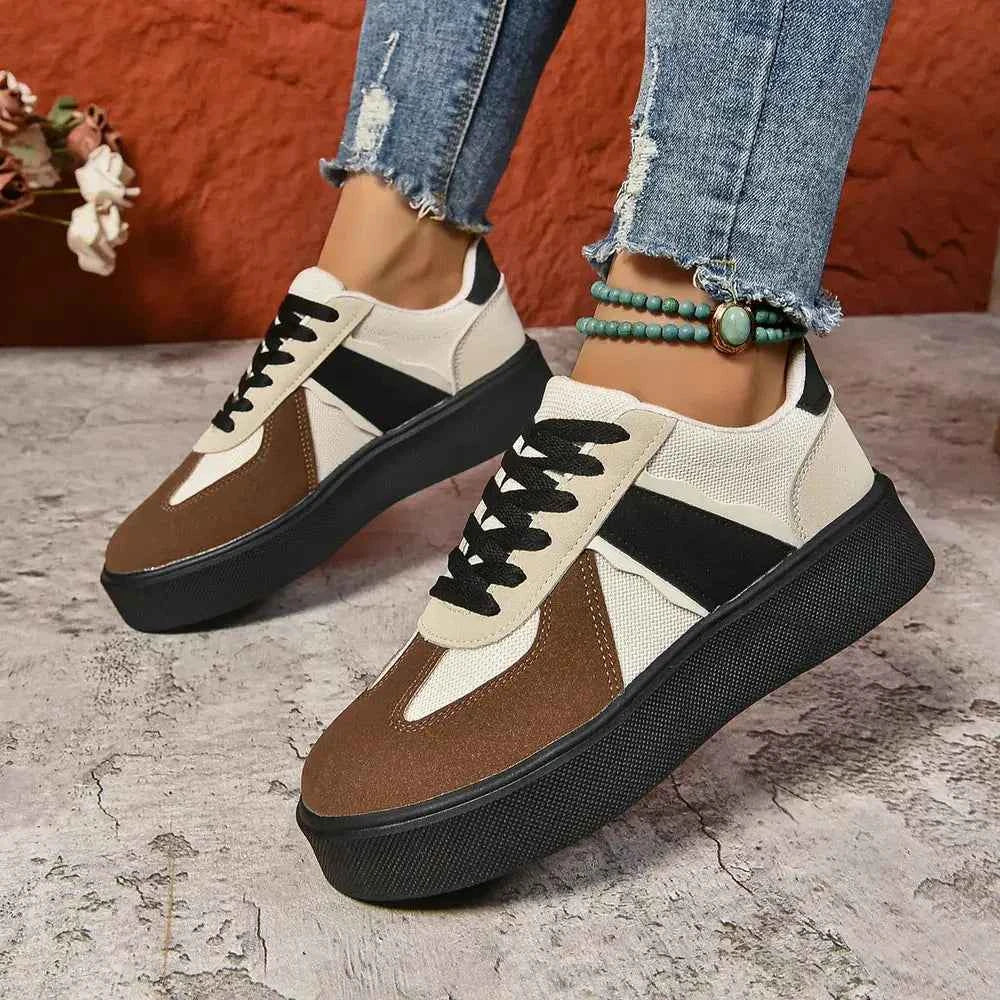 ContrastLace Sneakers"