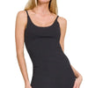 Back To The Basic's Spaghetti Strap Bodycon Mini Dress - Lustreve
