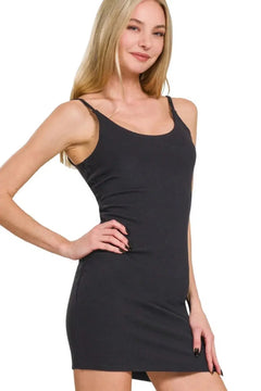 Back To The Basic's Spaghetti Strap Bodycon Mini Dress