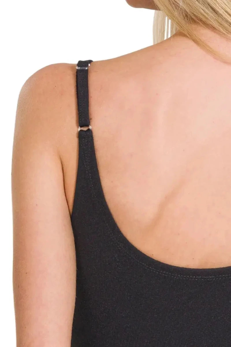 Back To The Basic's Spaghetti Strap Bodycon Mini Dress - Lustreve