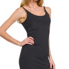 Back To The Basic's Spaghetti Strap Bodycon Mini Dress - Lustreve