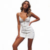 Bad Romance Riley Ring - Zip Mini Dress - Lustreve