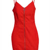Bad Romance Riley Ring - Zip Mini Dress - Lustreve